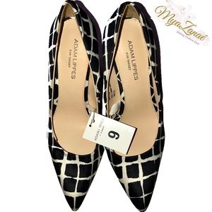 New Adam Lippes Black and White heels